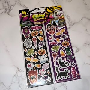 NWT 4pc Glow Surprise Message Sticker Sheets